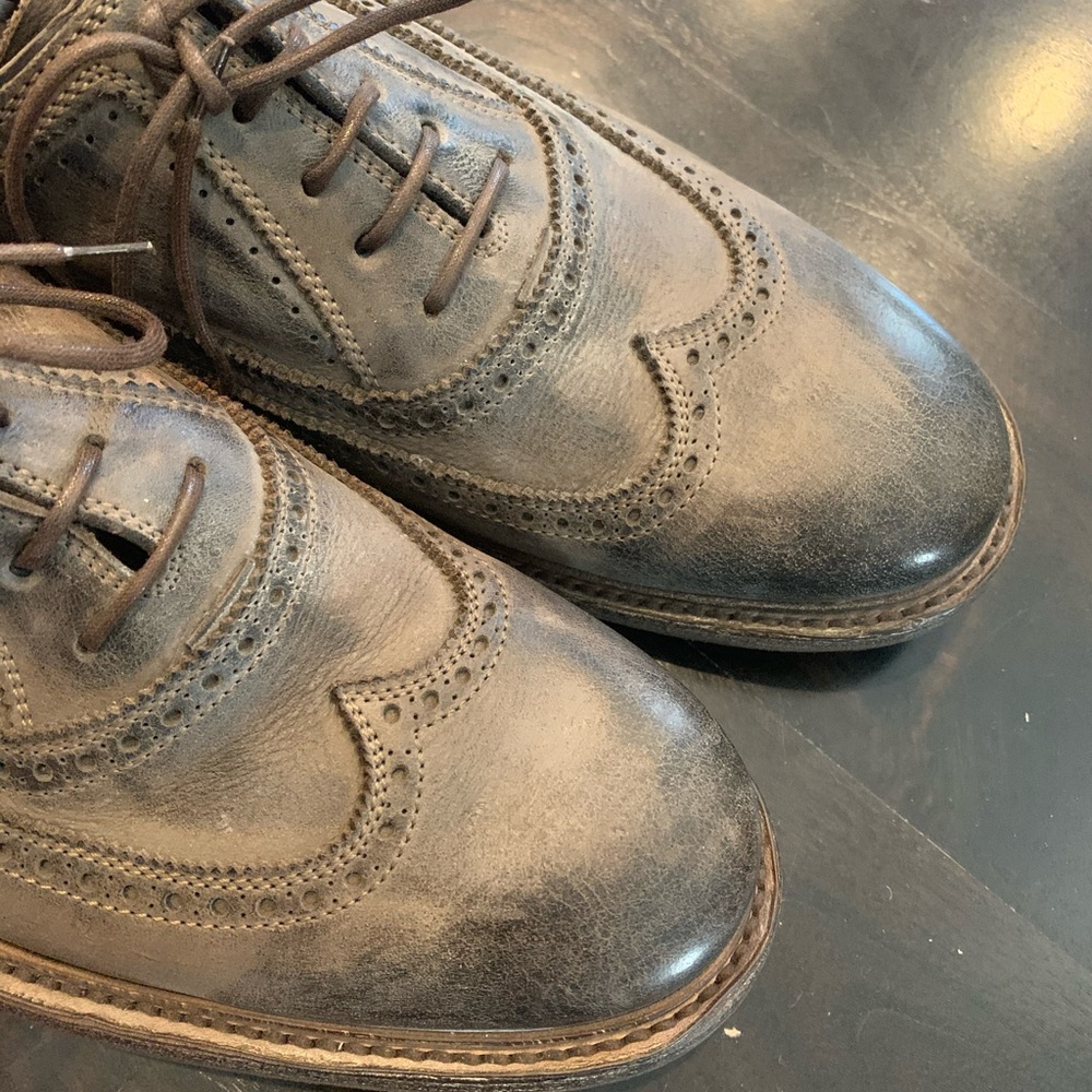 🆕 N.D.C. Made By Hand Distressed Oxfords